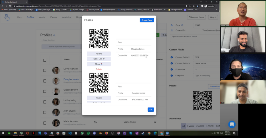 OneTap exclusive demo