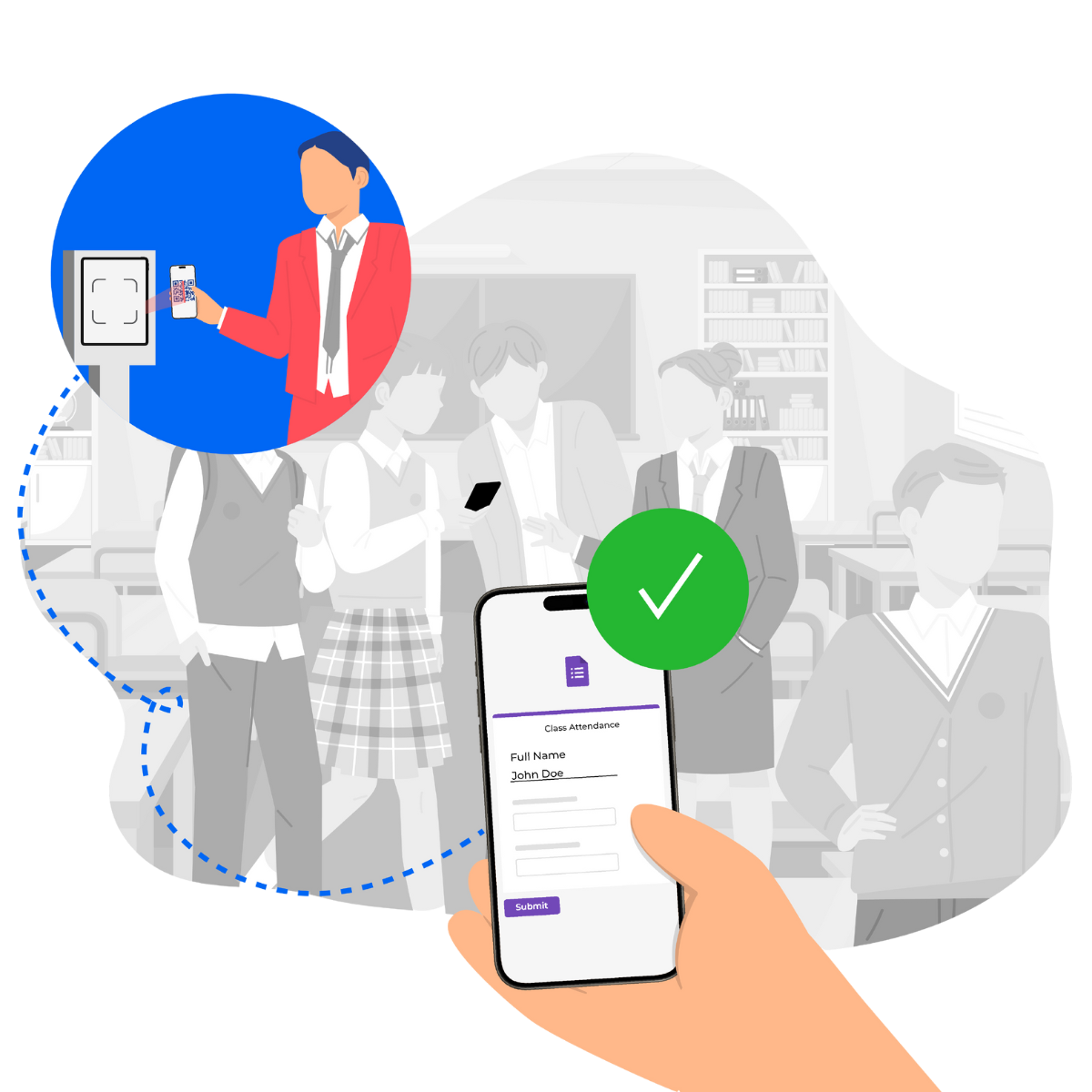 personalized qr code using google forms
